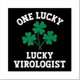 One lucky virologist Posters and Art